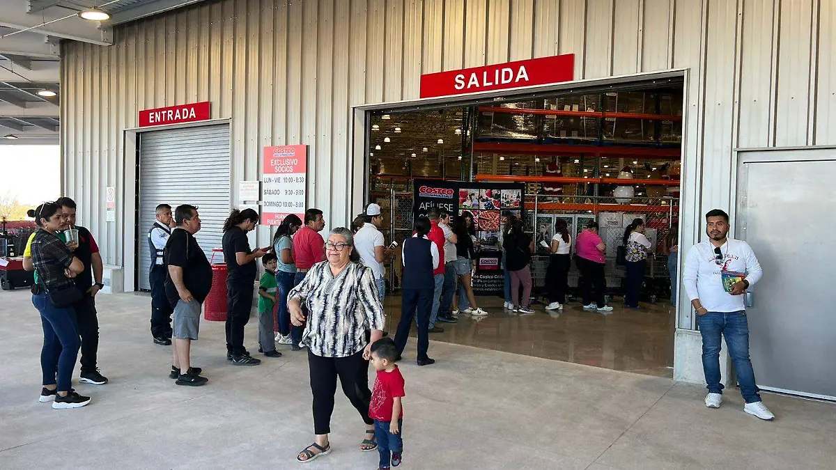 Todo listo para la inauguración de Costco